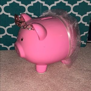 Plastic Princess Piggy Bank